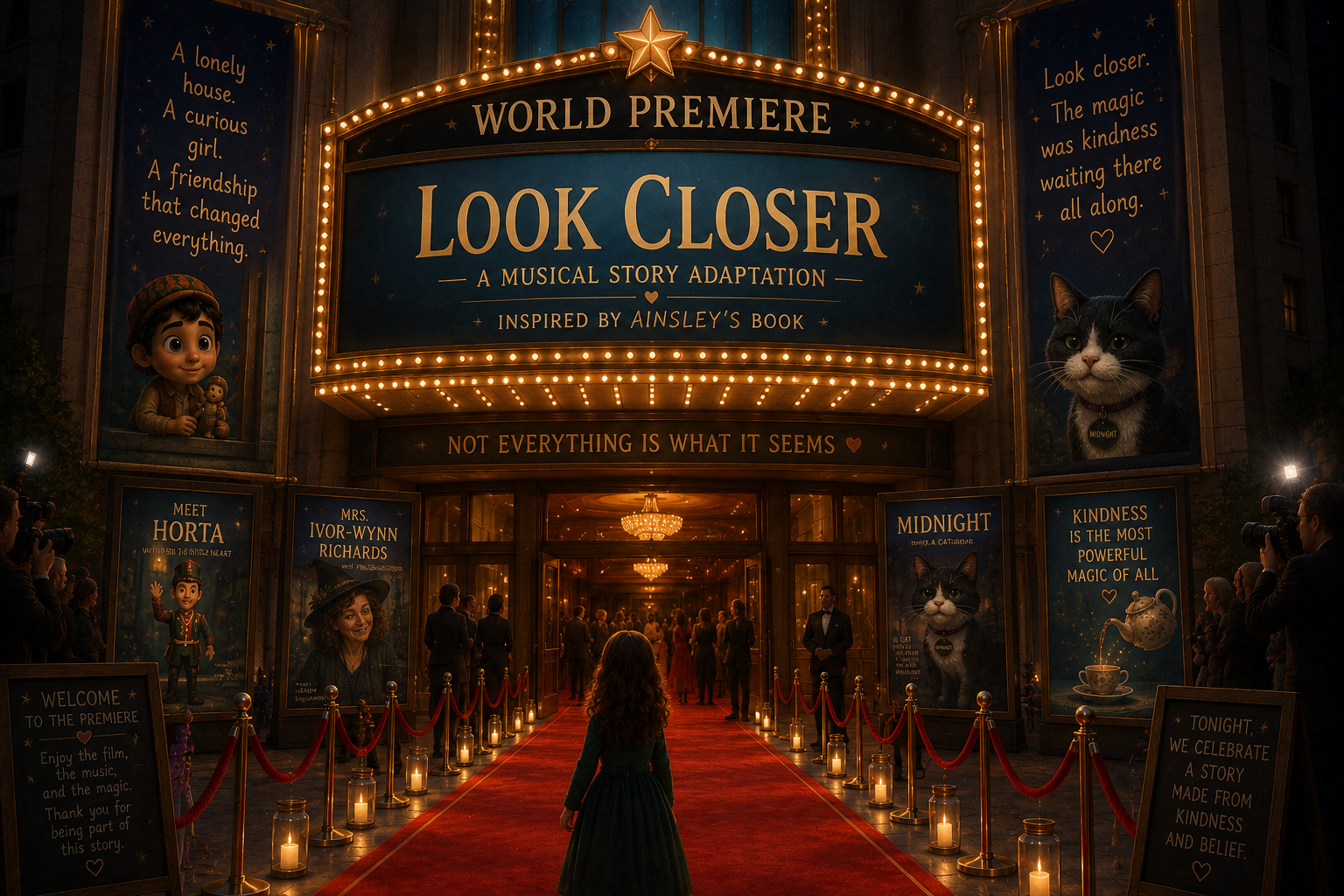 Premiere artwork for Ainsley's story Look Closer