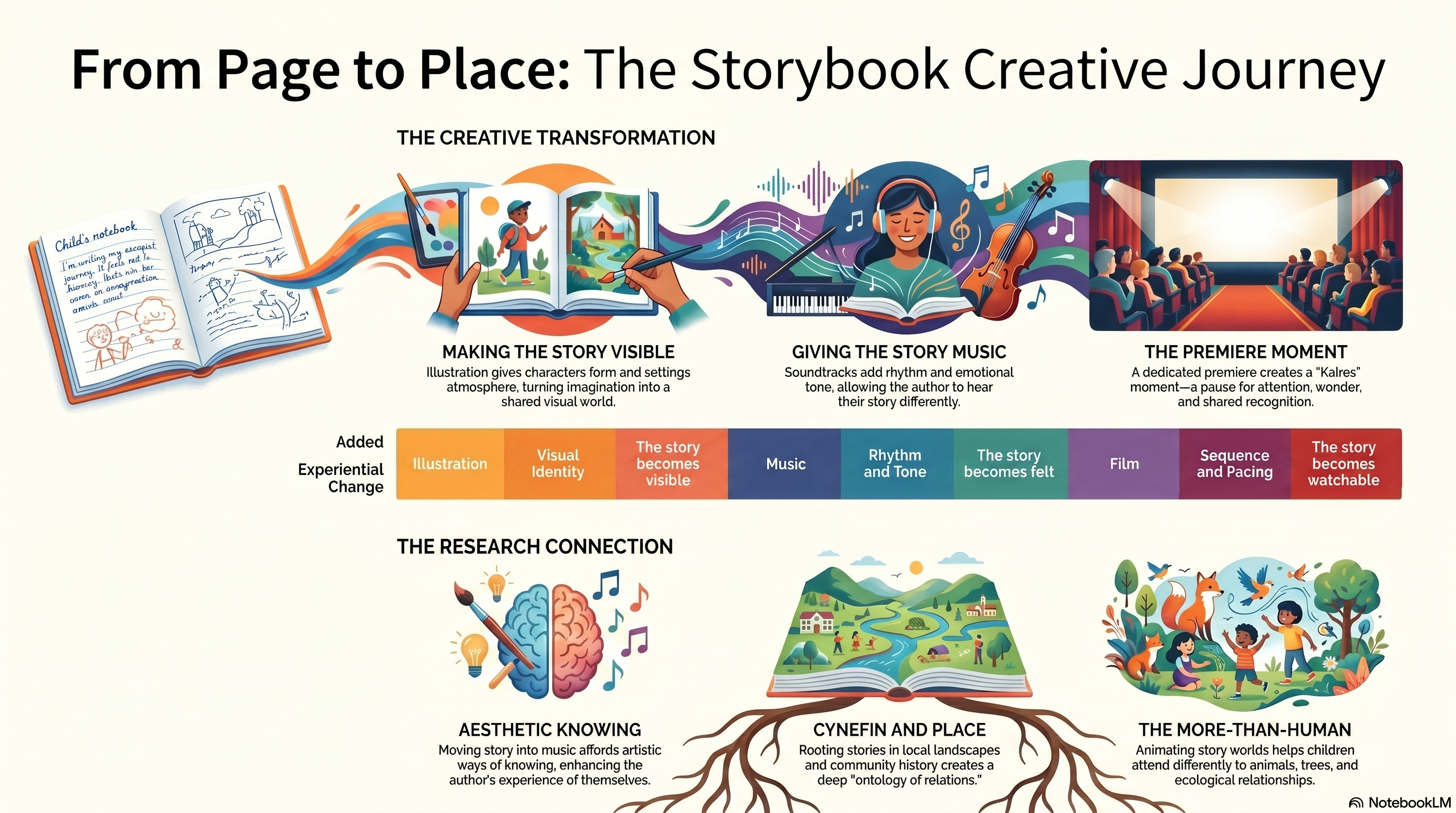 The Storybook creative journey from page to film and premiere